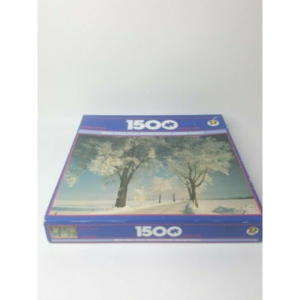 Winter White Jigsaw Puzzle by American Publishing SEALED VINTAGE